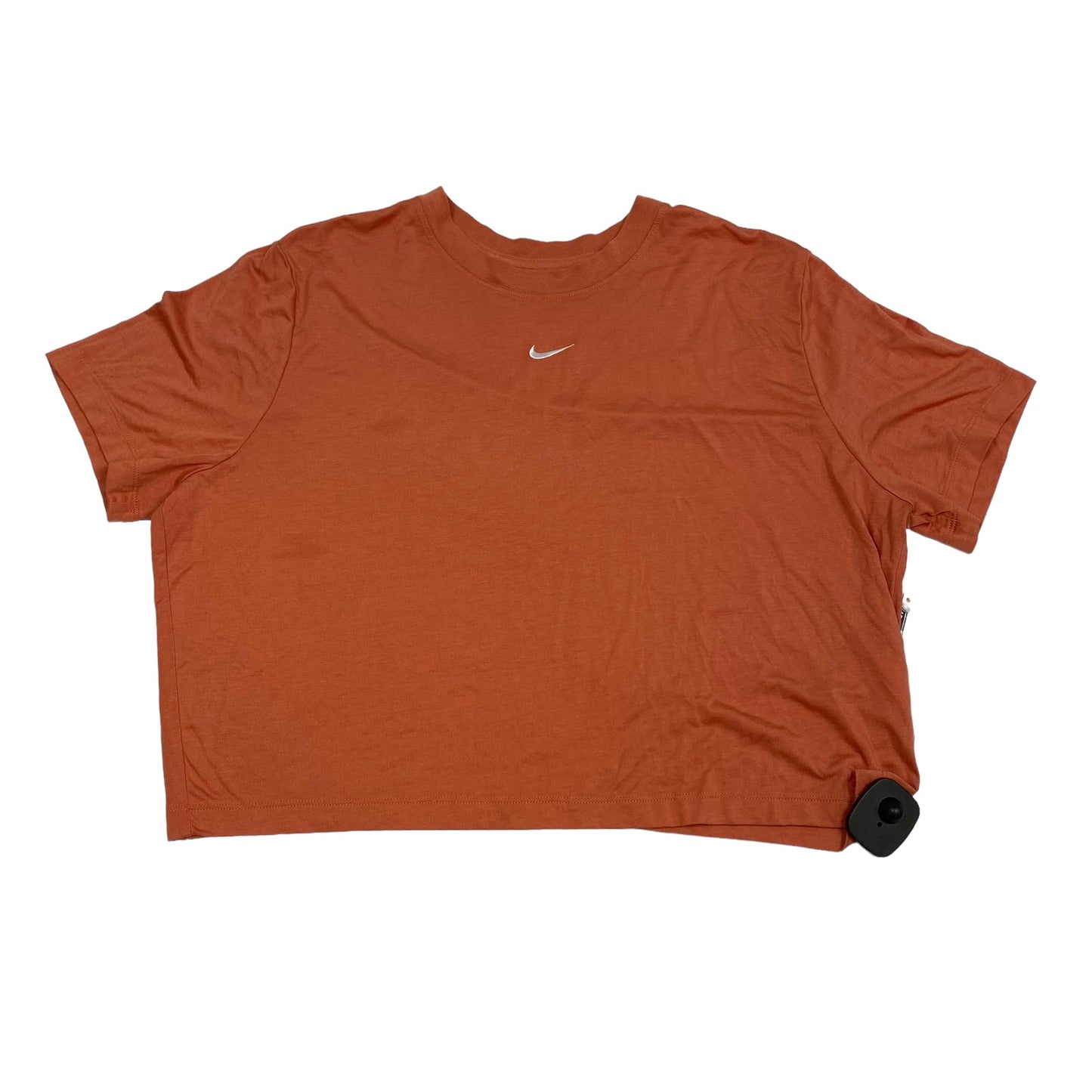 Orange Top Short Sleeve Nike Apparel, Size Xxl