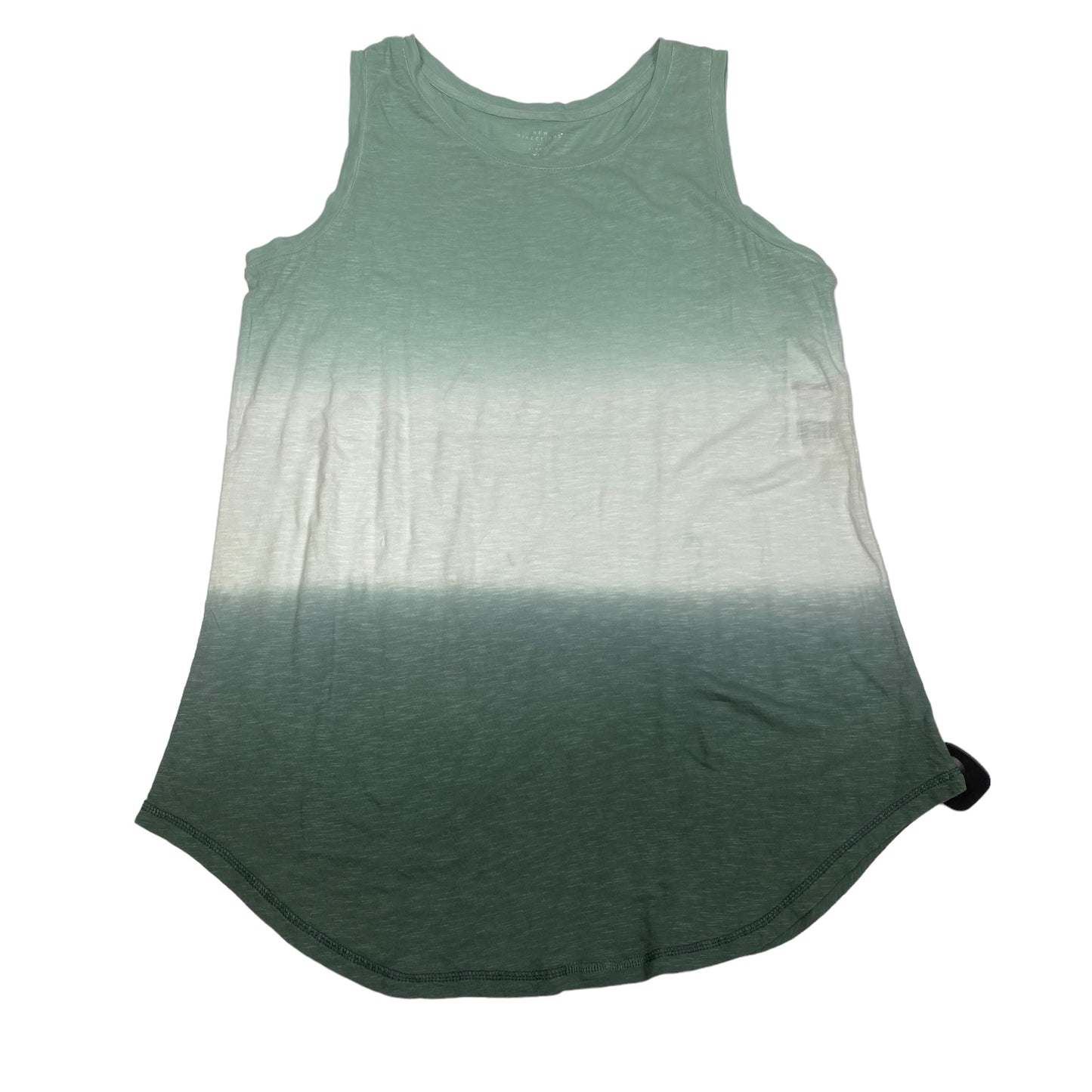 Green Top Sleeveless New Directions, Size Xl