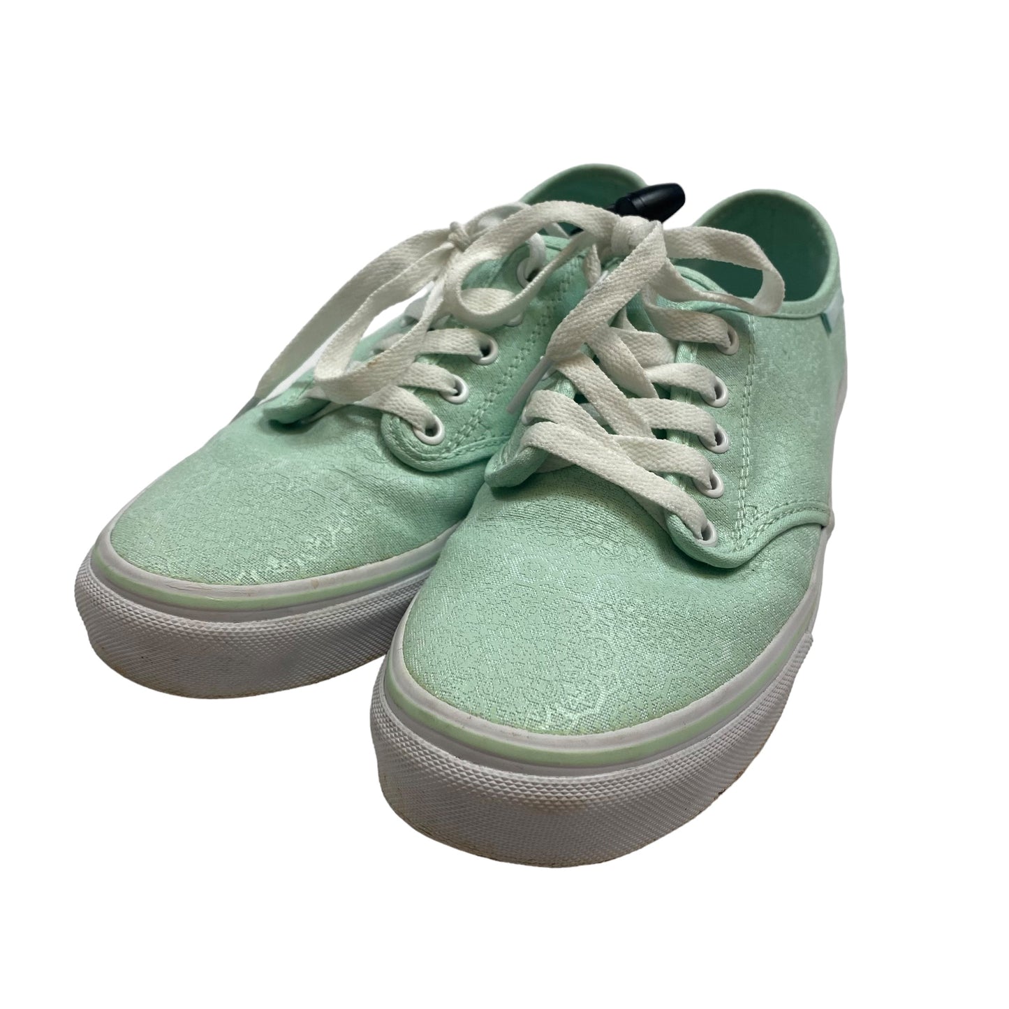 Green Shoes Sneakers Vans, Size 8.5