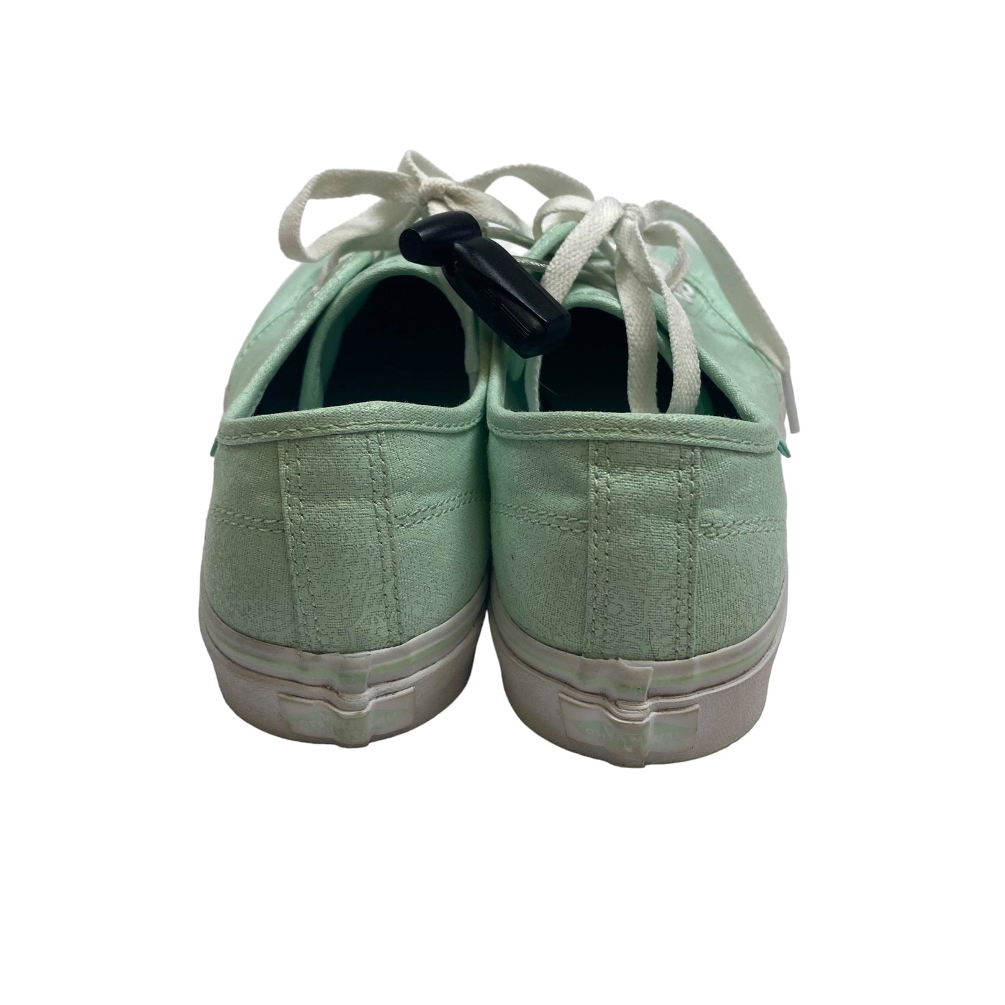 Green Shoes Sneakers Vans, Size 8.5