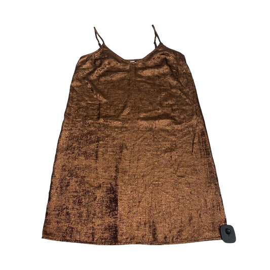 Bronze Top Sleeveless A New Day, Size Xs