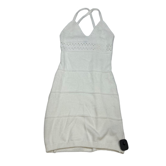 White Dress Casual Short H&m, Size S