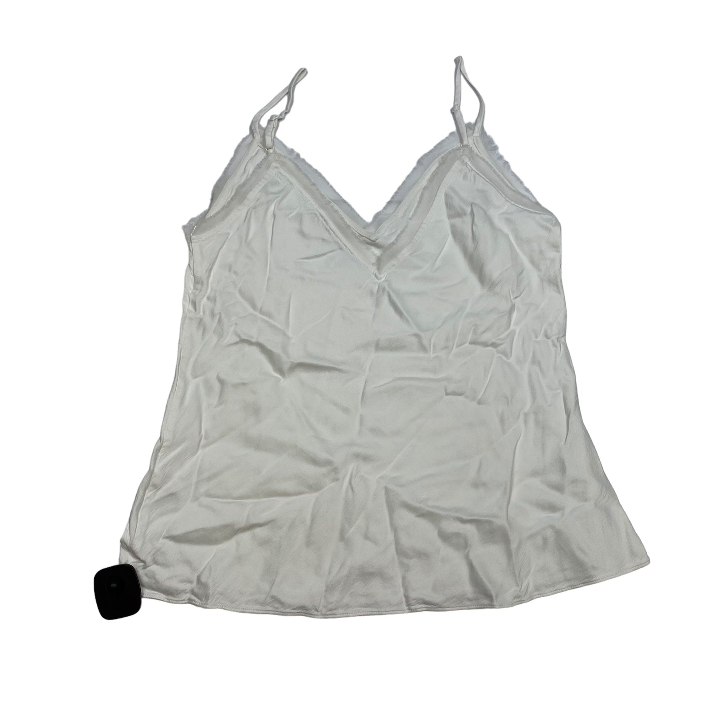 White Top Sleeveless Frame, Size M