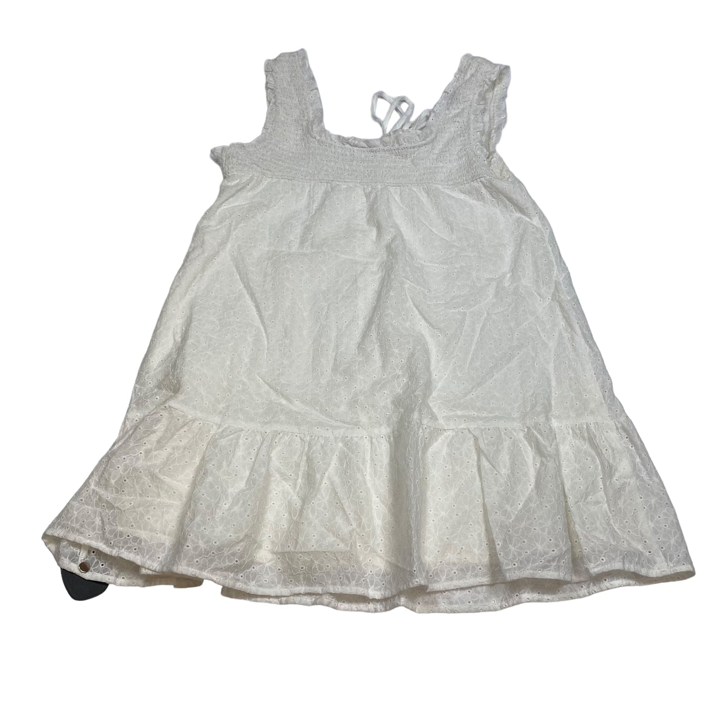 White Dress Casual Short Le Lis, Size M