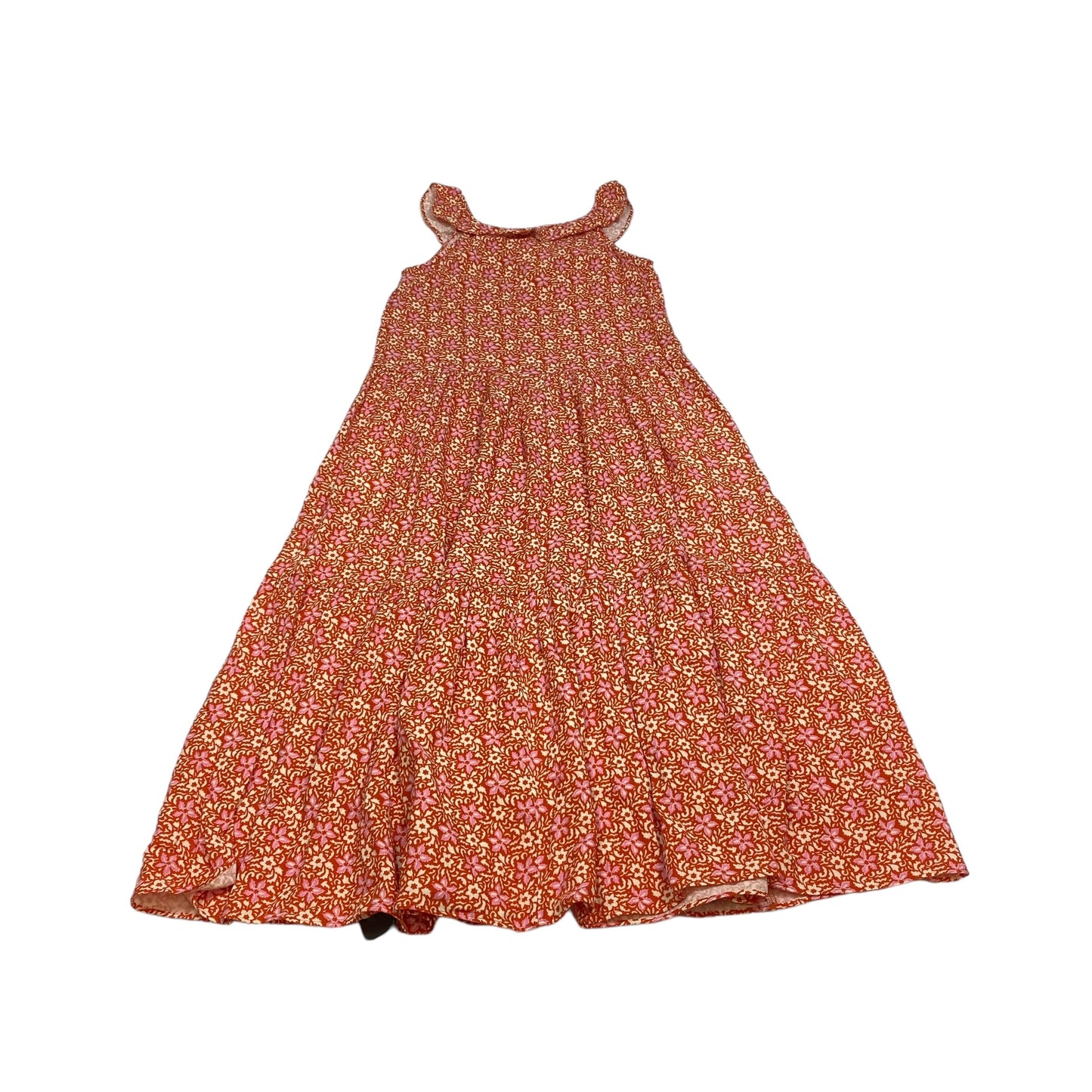 Orange Dress Casual Maxi Ann Taylor, Size S