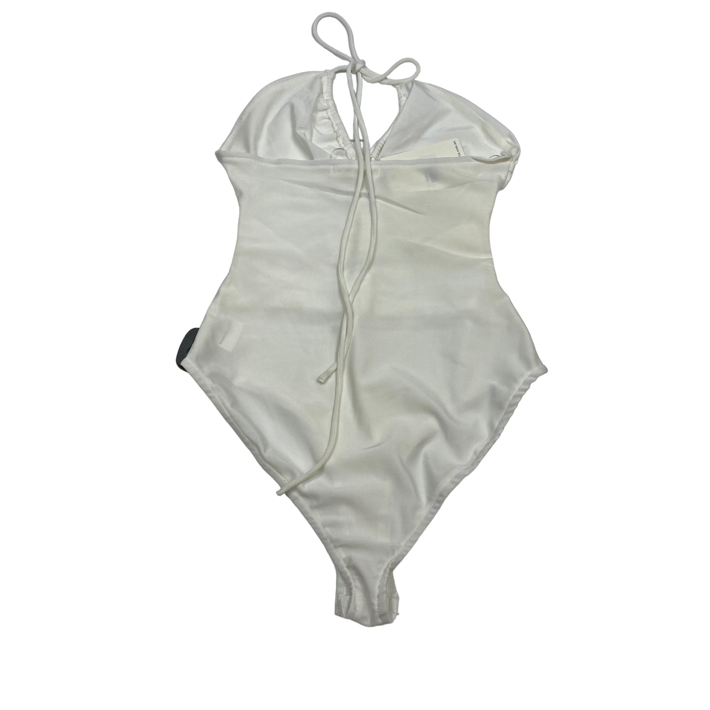 Bodysuit By Clothes Mentor In White, Size: M