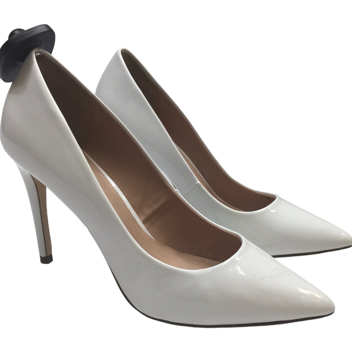 Shoes Heels Stiletto By Mix No 6 In White, Size: 8.5