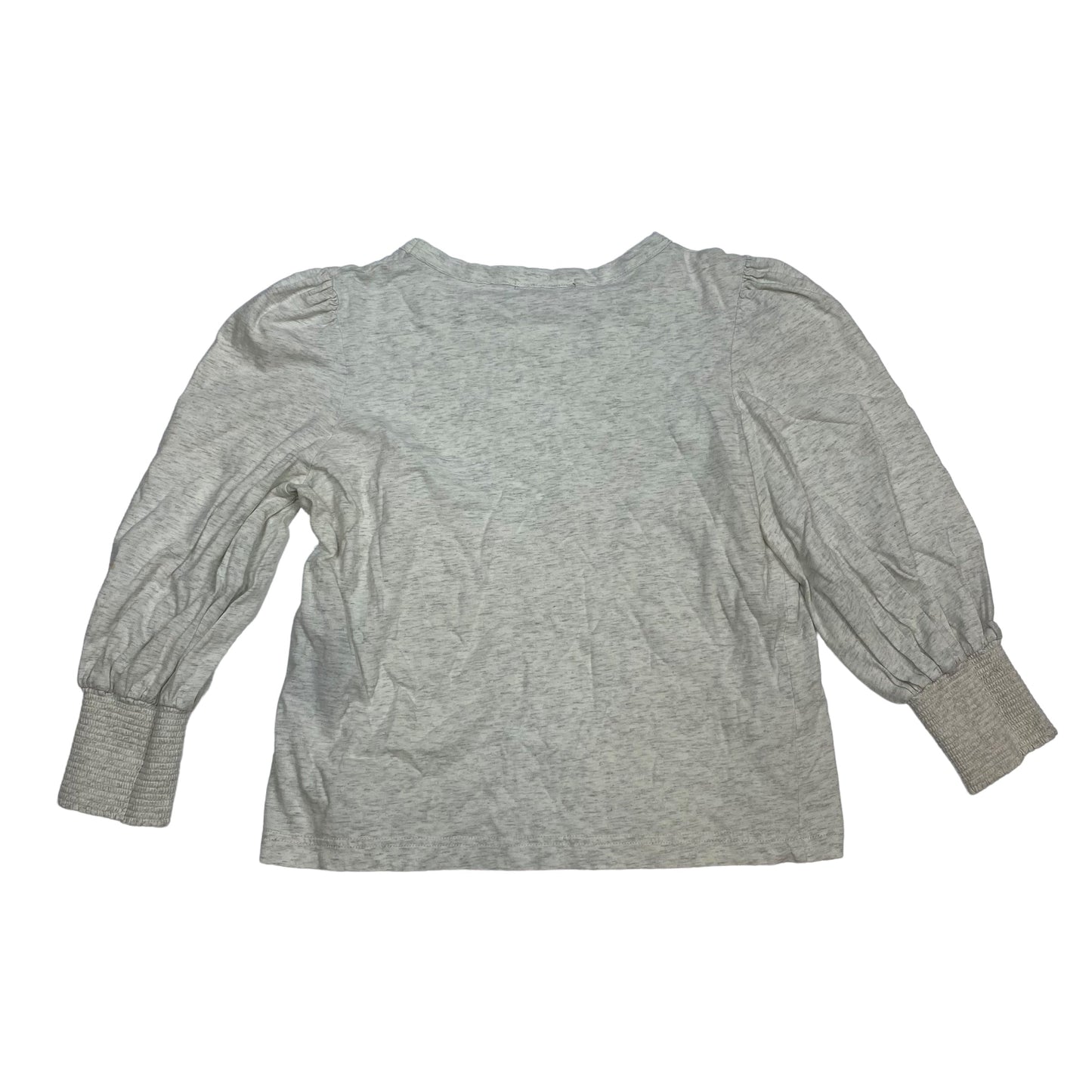 Top Long Sleeve By 7 For All Mankind In Grey, Size: S