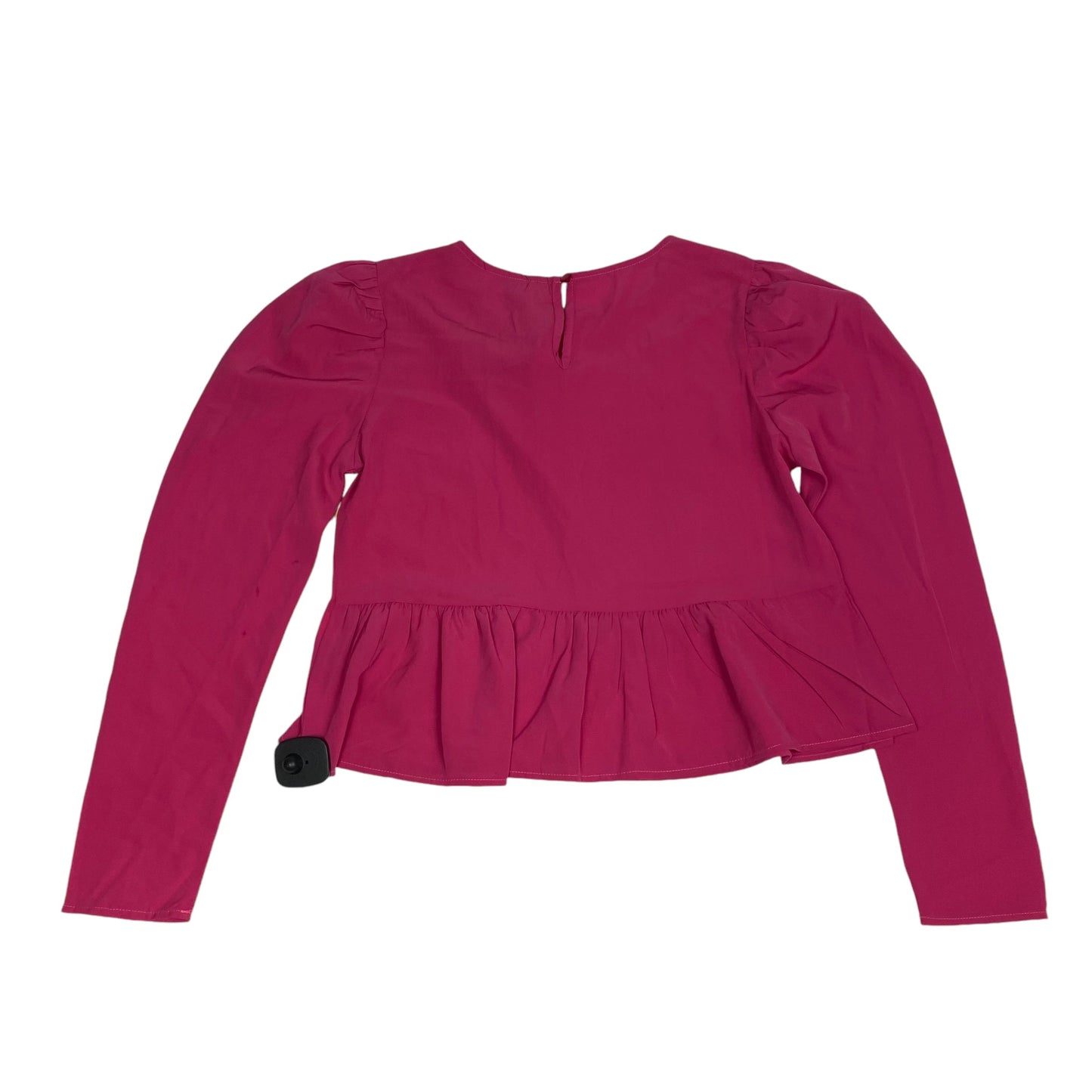 Blouse Long Sleeve By Honey & T In Pink, Size: M