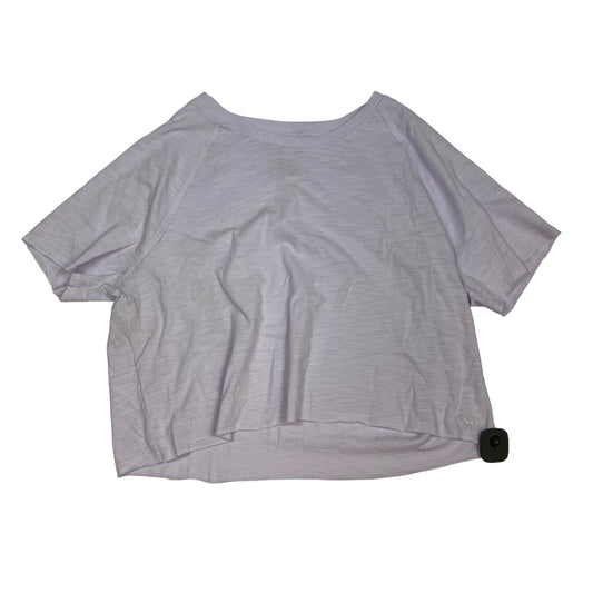 Top Short Sleeve By Pink In Purple, Size: Xl