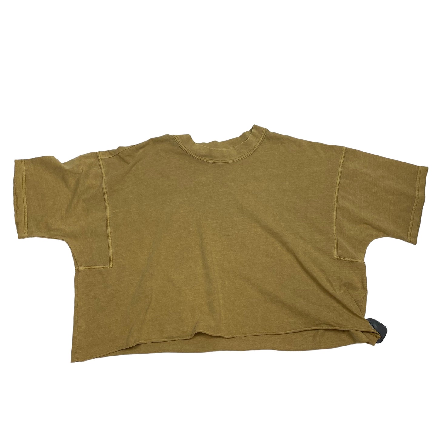 Top Short Sleeve By Free People In Green, Size: S