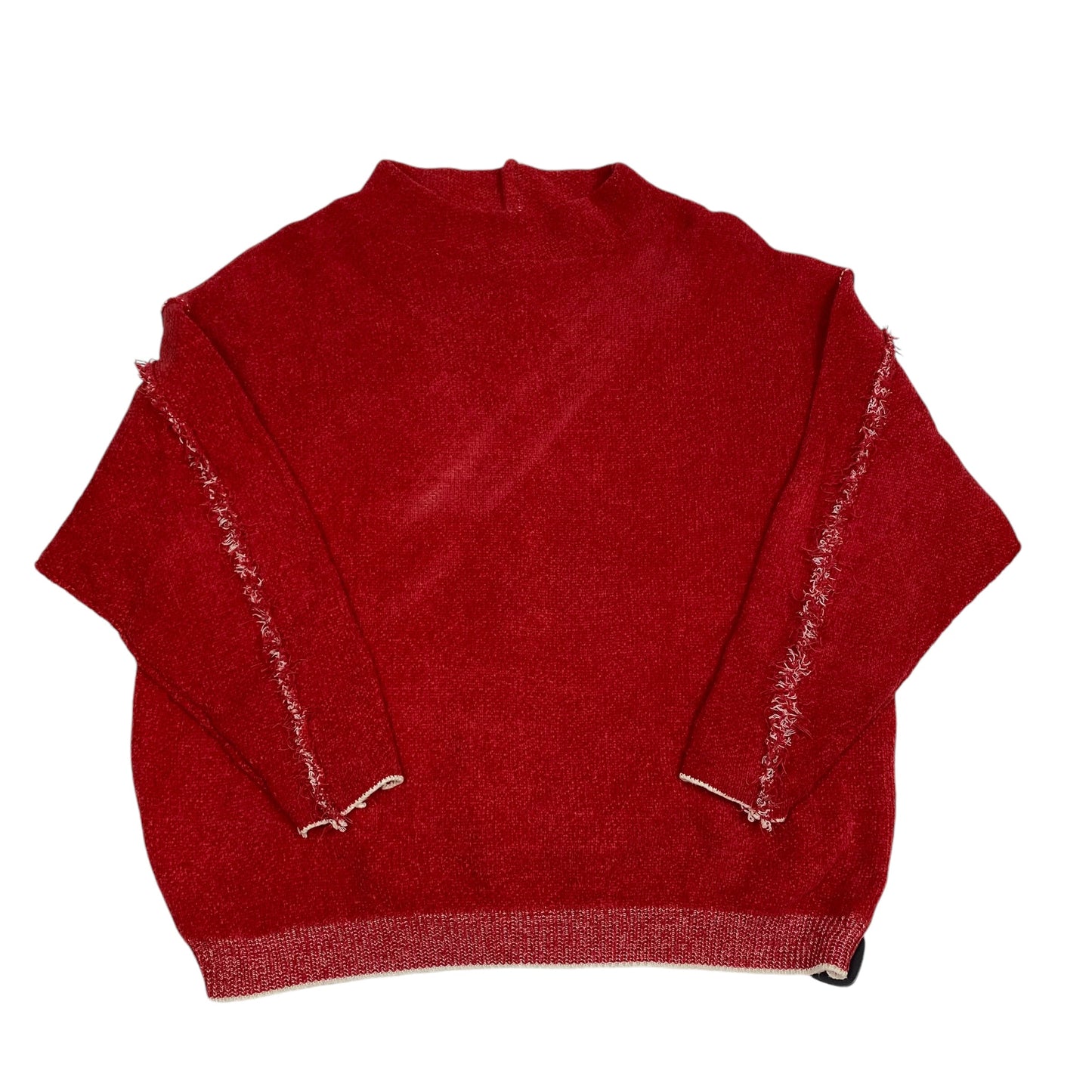 Sweater By Zenana Outfitters In Red, Size: M