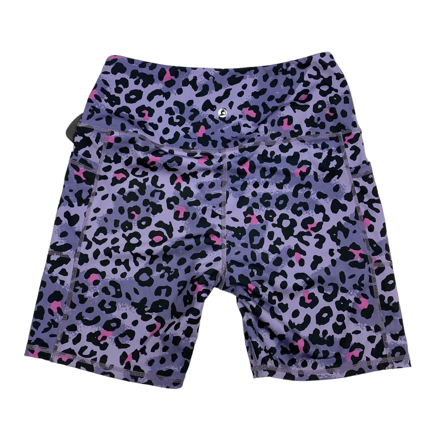 Athletic Shorts By Leg End In Purple, Size: L