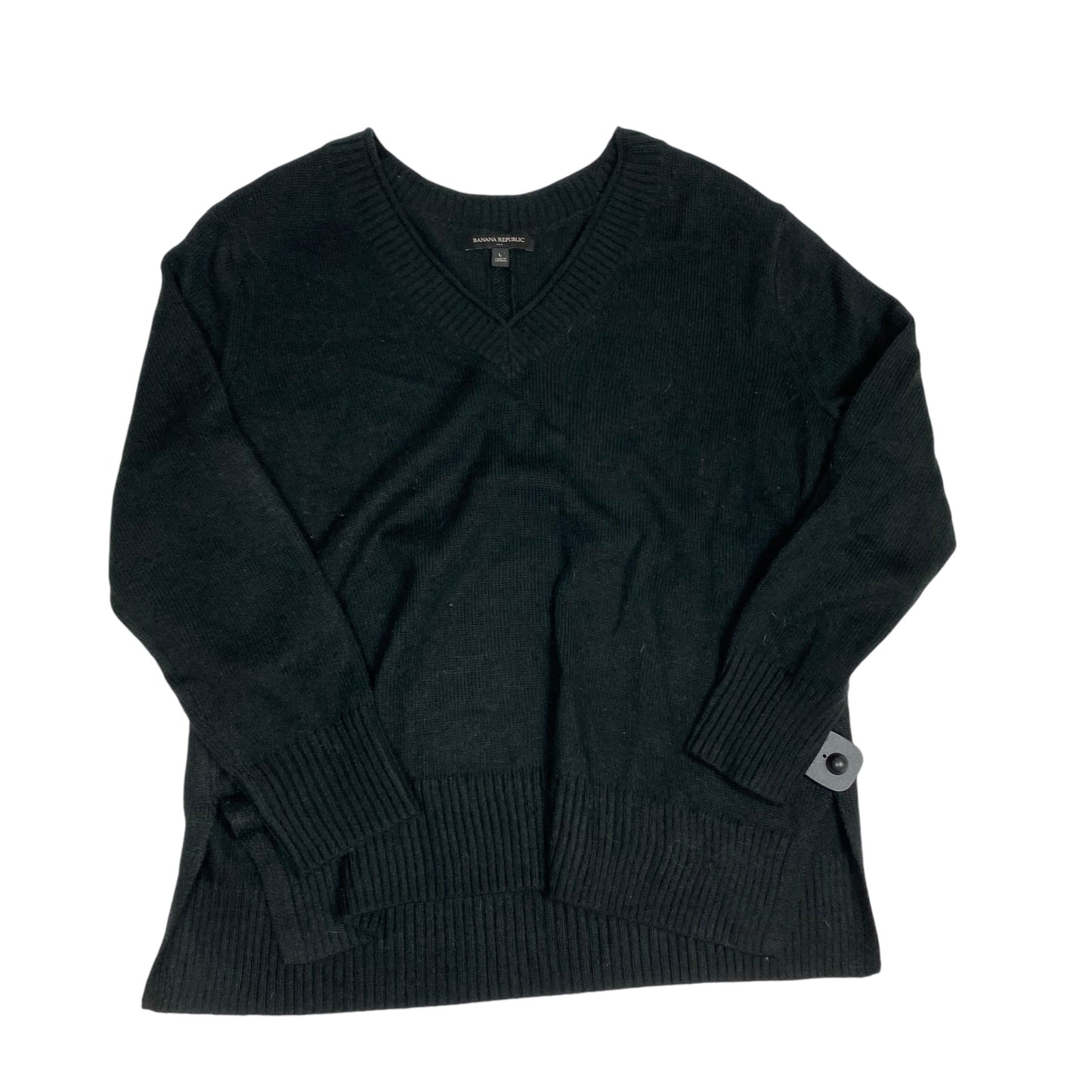 Sweater By Banana Republic In Black, Size: L