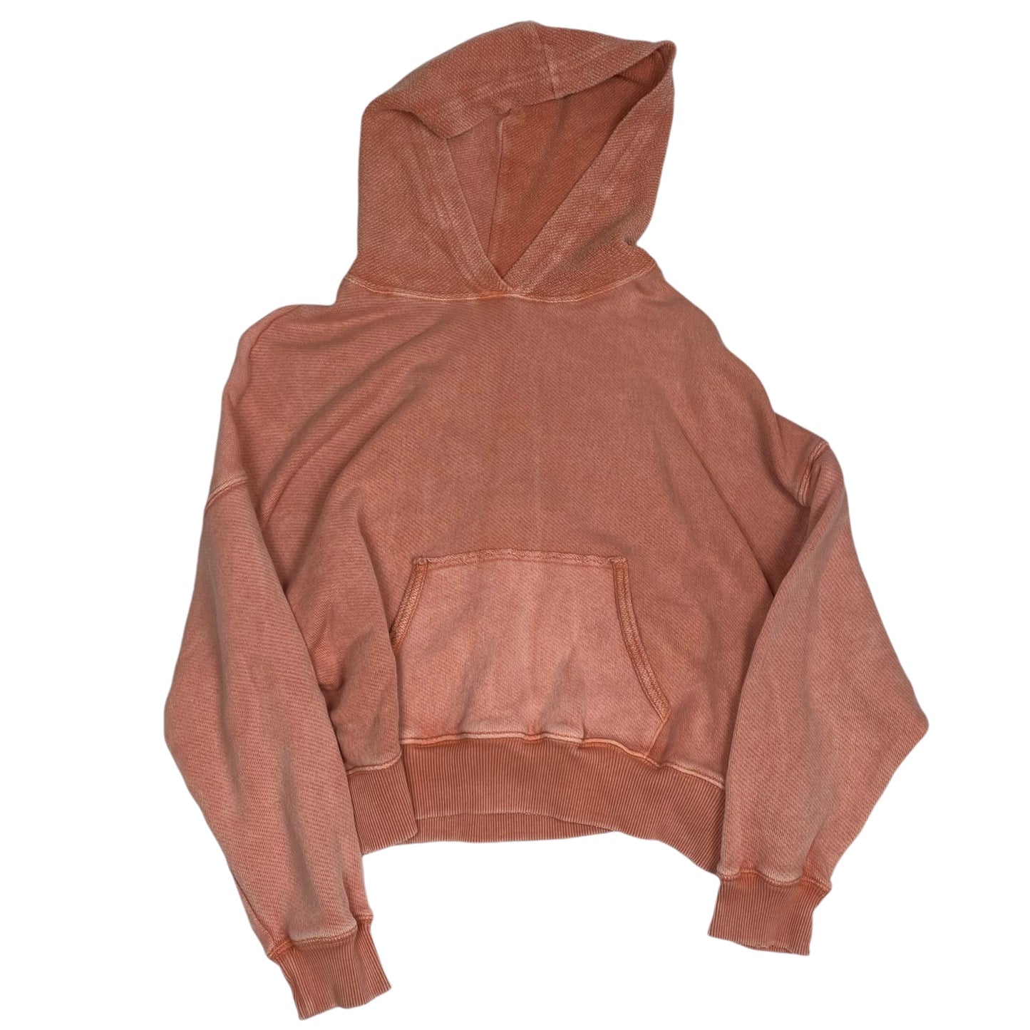 Sweatshirt Hoodie By American Eagle In Orange, Size: M