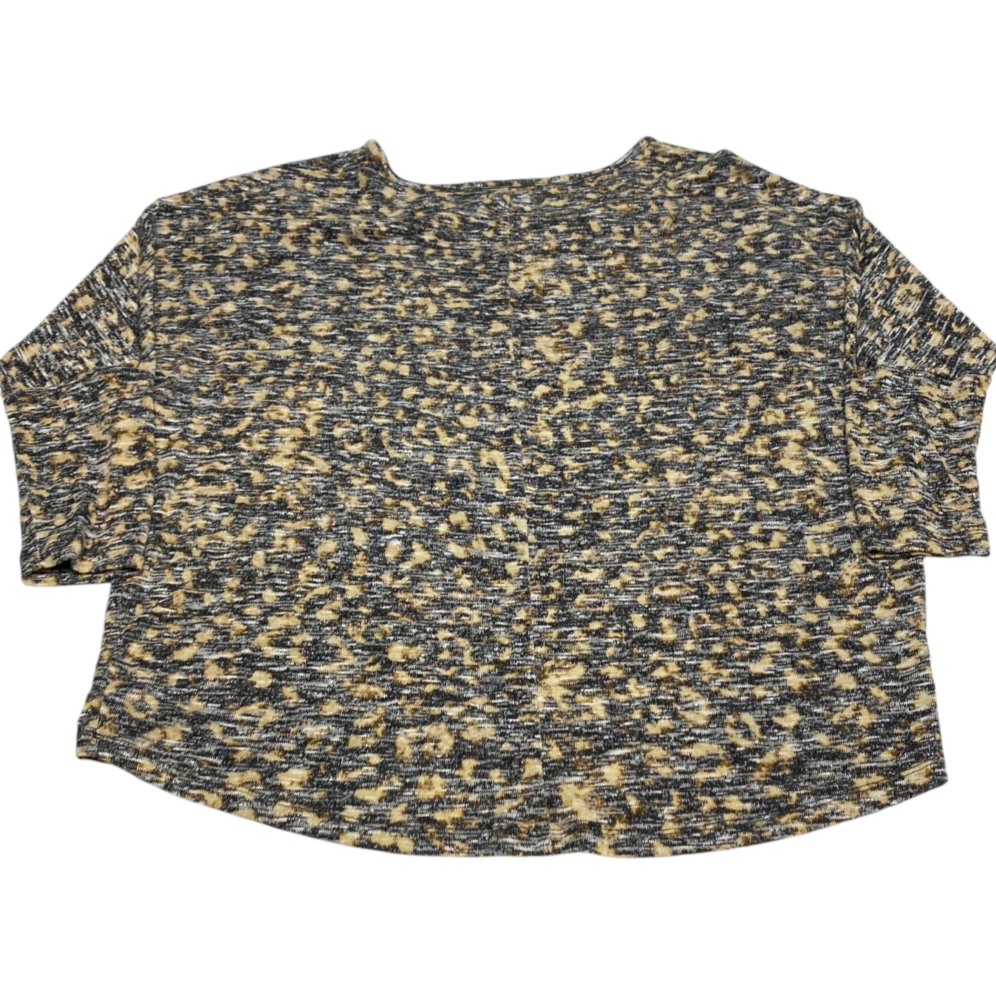 Top Long Sleeve By New Directions In Animal Print, Size: M