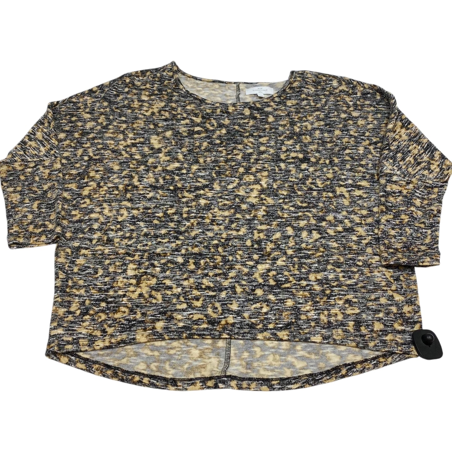 Top Long Sleeve By New Directions In Animal Print, Size: M