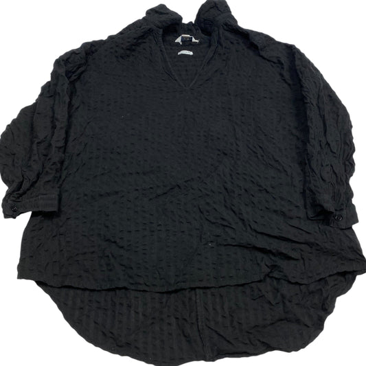 Top 3/4 Sleeve By Crown And Ivy In Black, Size: S