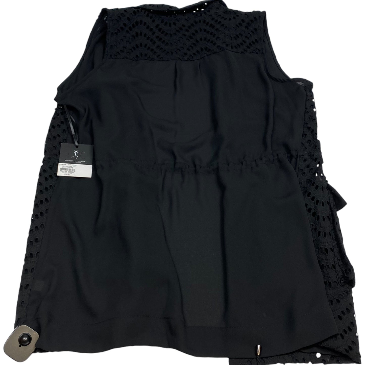 Vest Other By Simply Vera In Black, Size: M