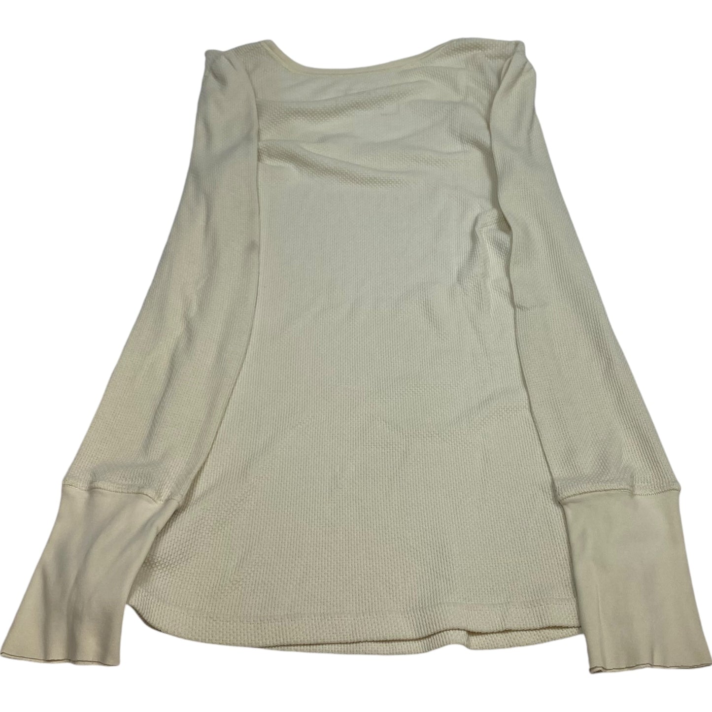 Top Long Sleeve By We The Free In Cream, Size: M