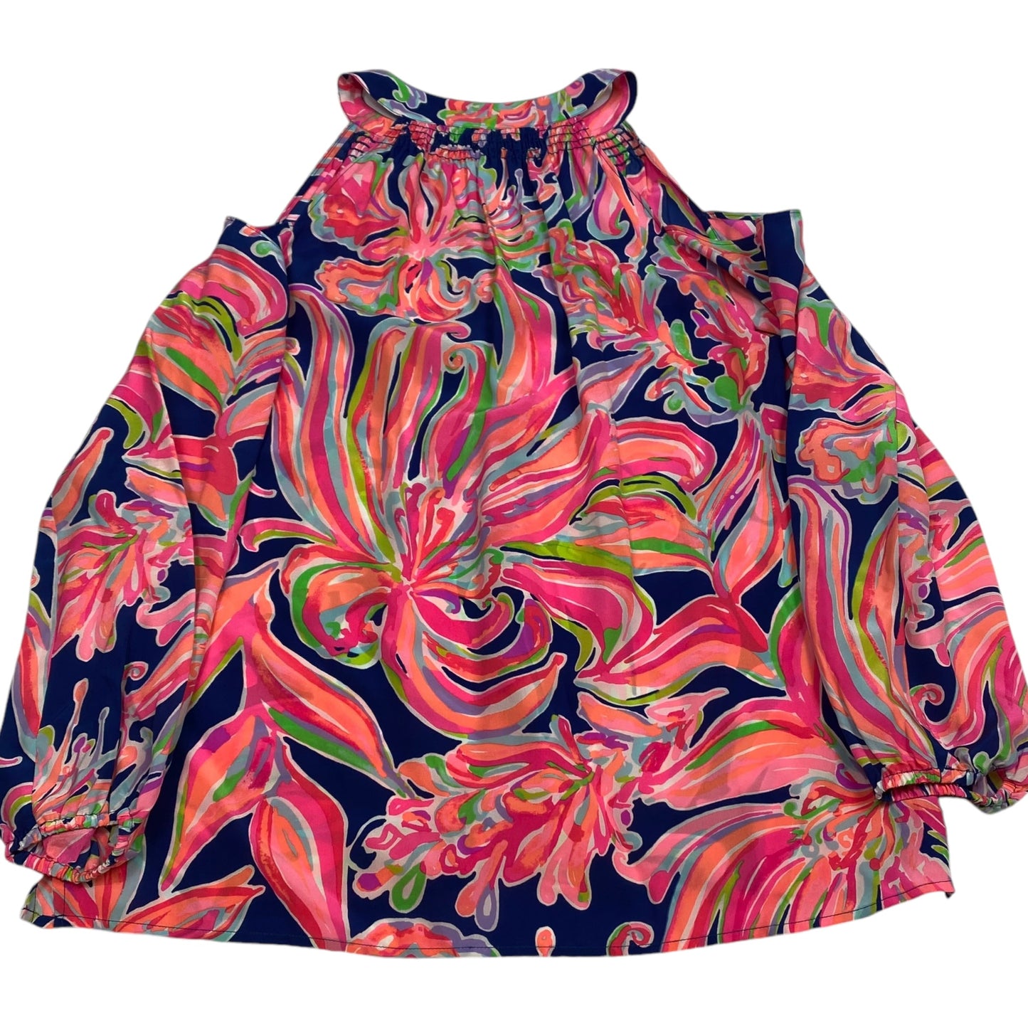 Top Long Sleeve Designer By Lilly Pulitzer In Multi-colored, Size: Xs