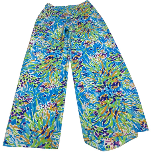 Pants Designer By Lilly Pulitzer In Blue & Green, Size: Xs