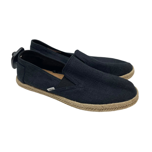 Shoes Flats By Toms In Black, Size: 6.5