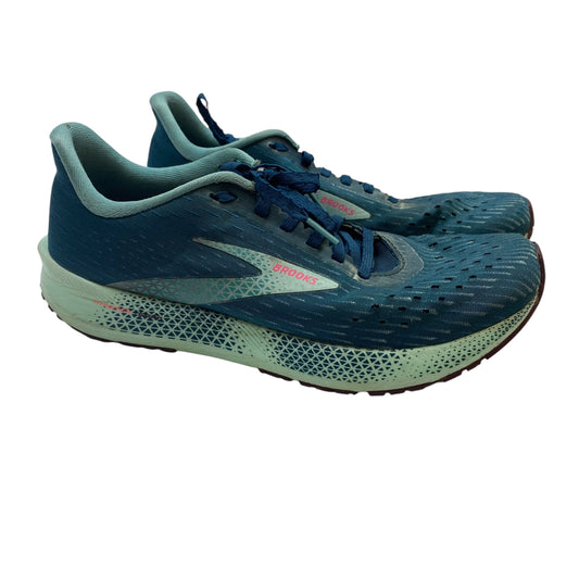 Shoes Athletic By Brooks In Green, Size: 10