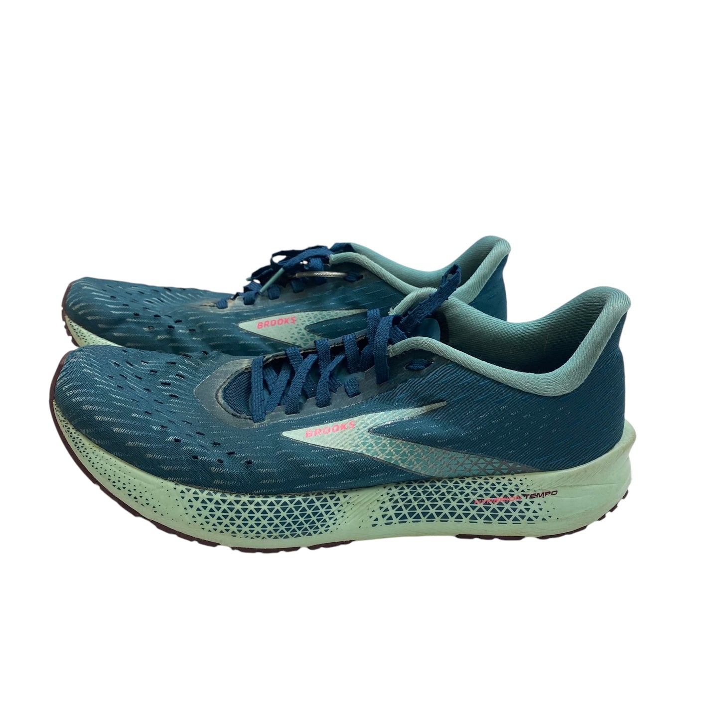 Shoes Athletic By Brooks In Green, Size: 10