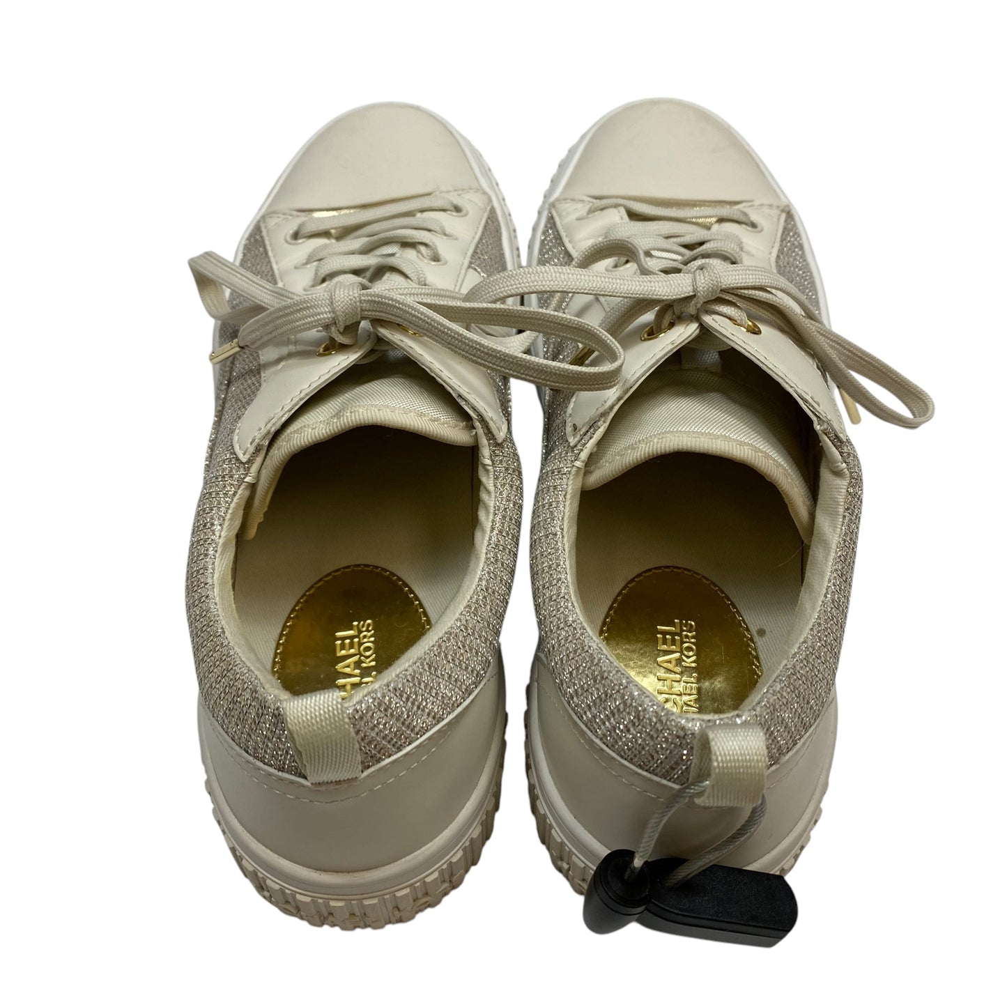 Shoes Sneakers By Michael By Michael Kors In Cream, Size: 9