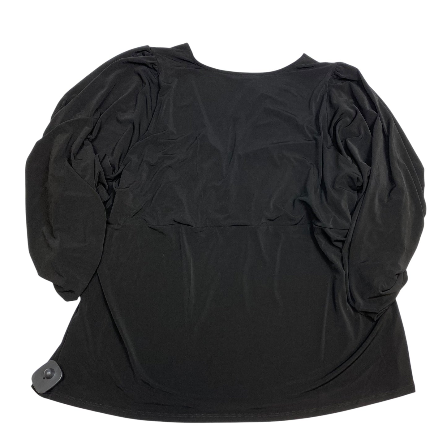 Top 3/4 Sleeve By Torrid In Black, Size: 4x