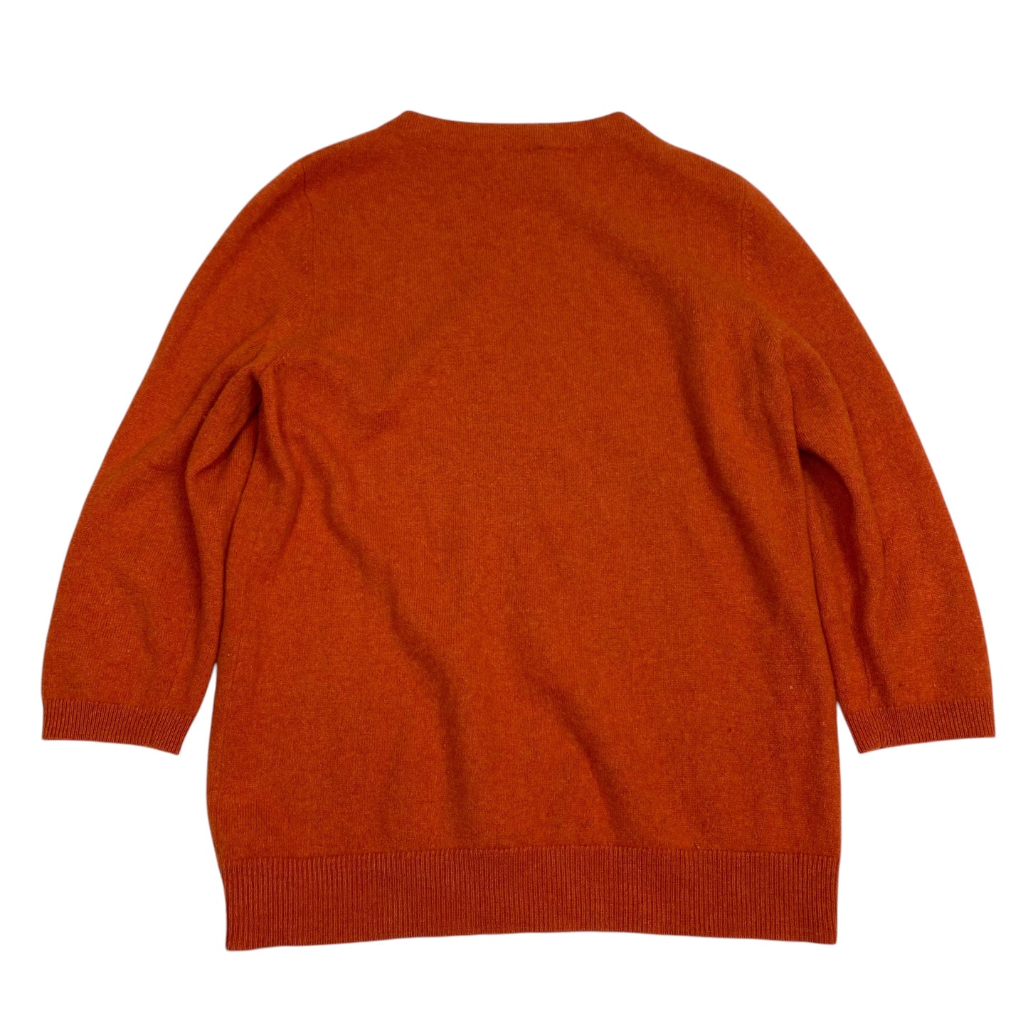 Sweater Cashmere By Talbots In Orange, Size: L