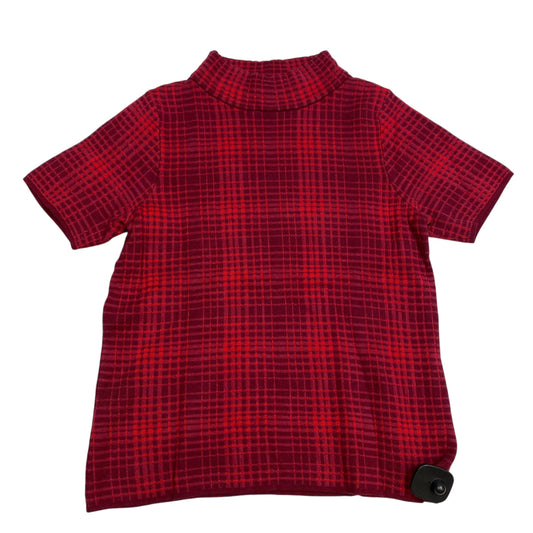 Top Short Sleeve By Field Flower In Red, Size: M