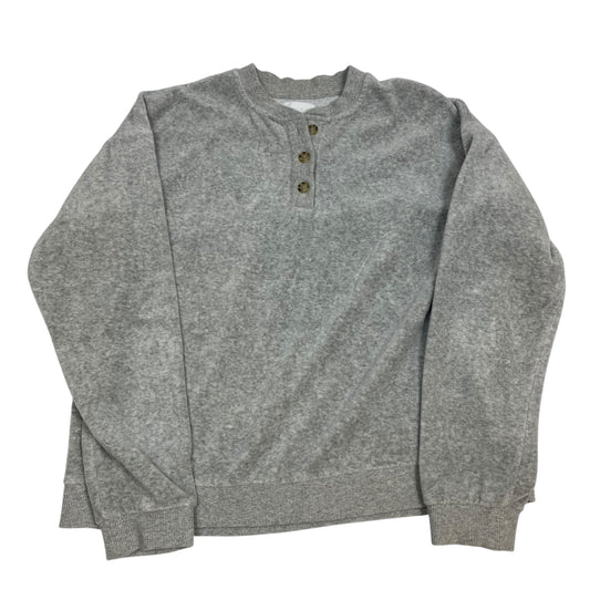 Top Long Sleeve By Every In Grey, Size: M