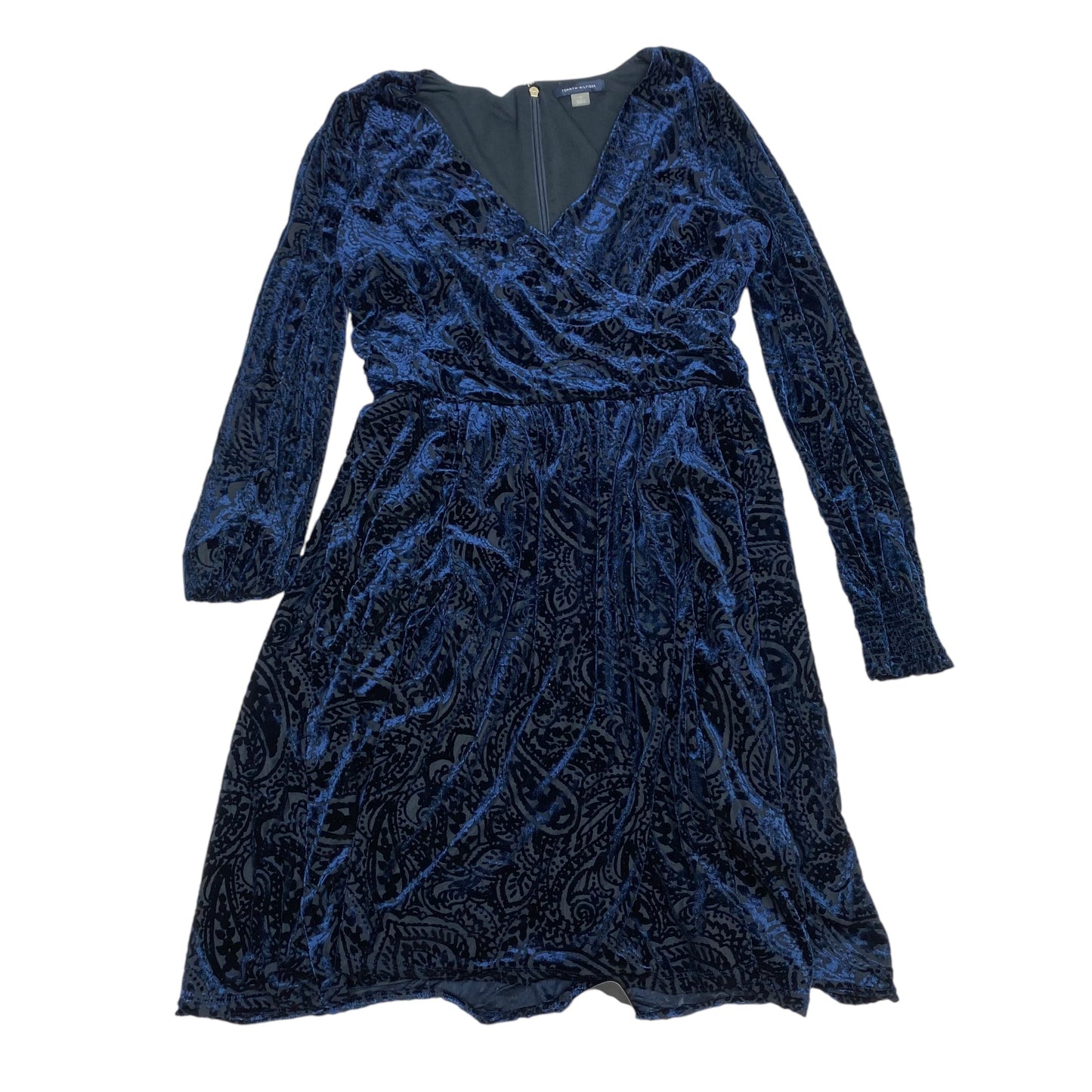 Dress Party Midi By Tommy Hilfiger In Blue, Size: L