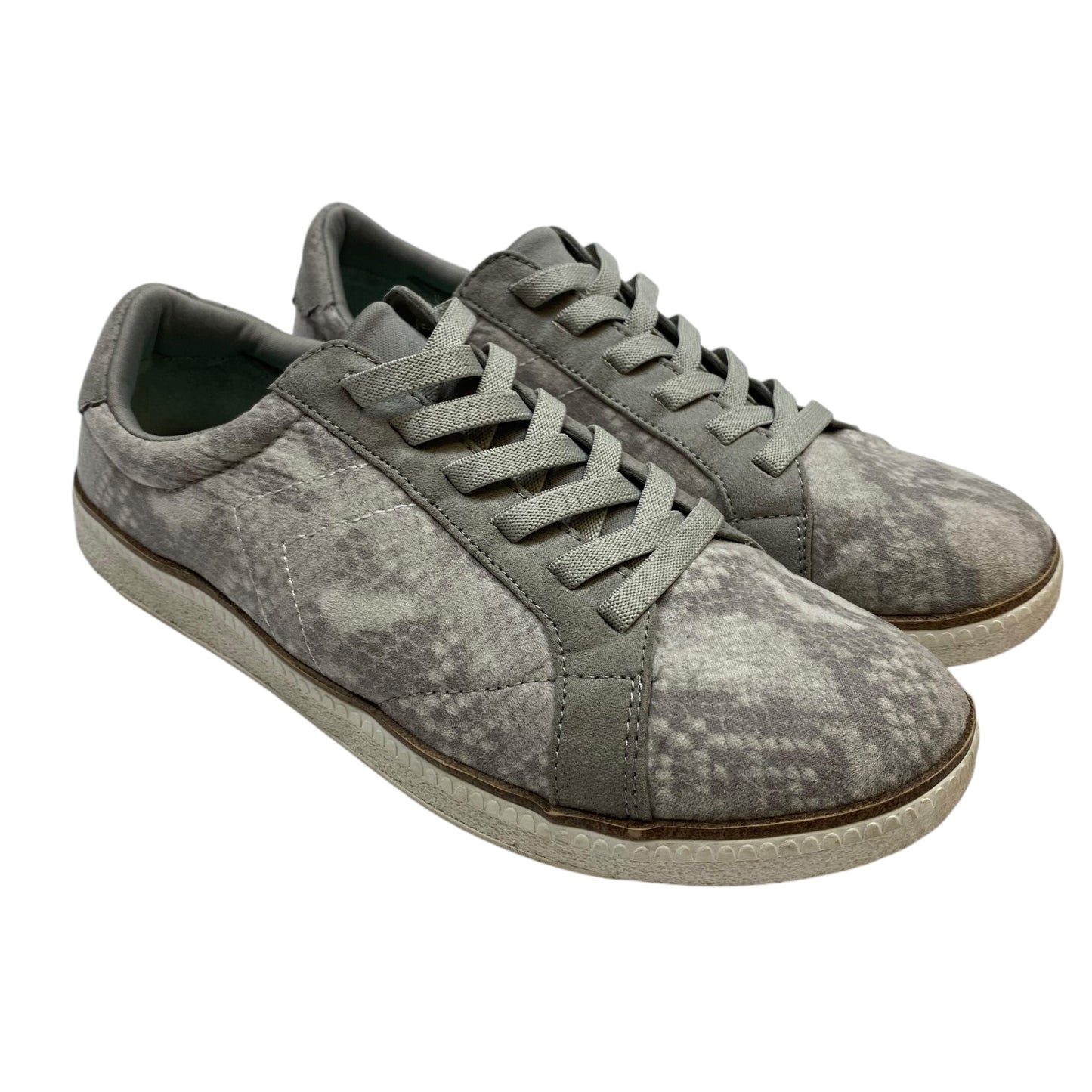 Shoes Sneakers By Dr Scholls In Grey, Size: 9