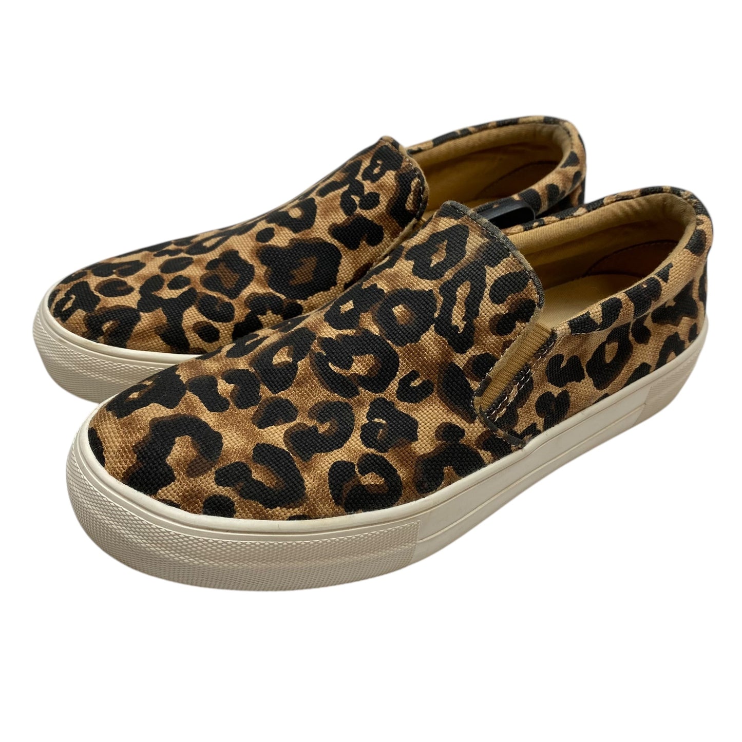 Shoes Sneakers By Steve Madden In Animal Print, Size: 8