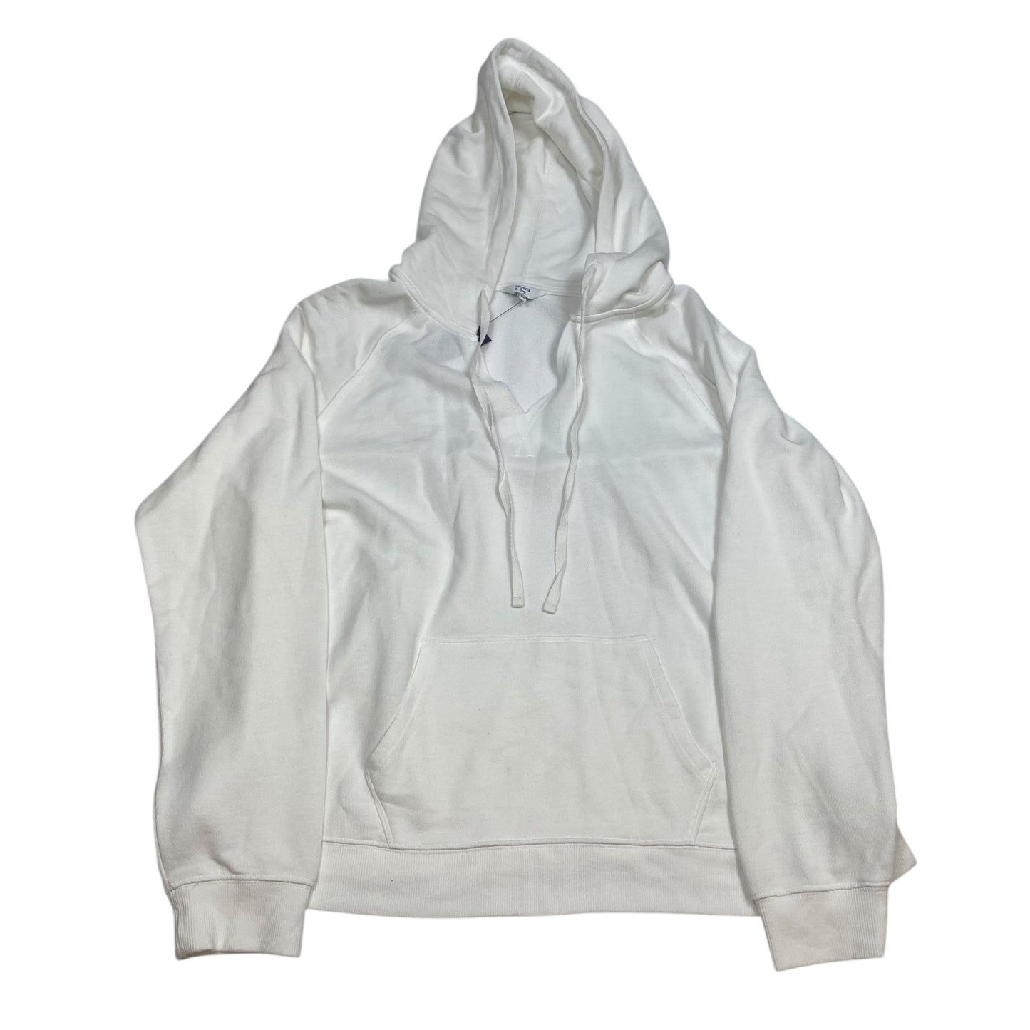 Sweatshirt Hoodie By Crown And Ivy In White, Size: Xl