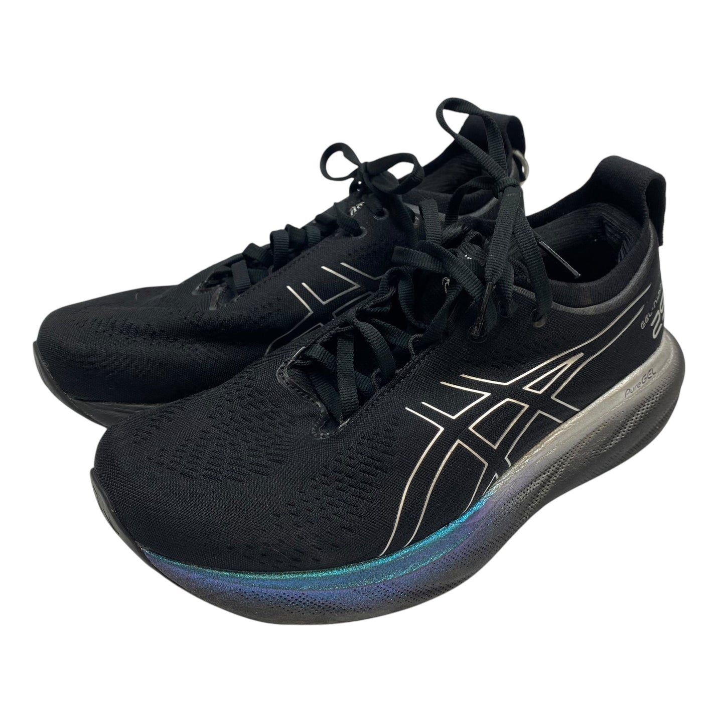 Shoes Athletic By Asics In Black, Size: 8