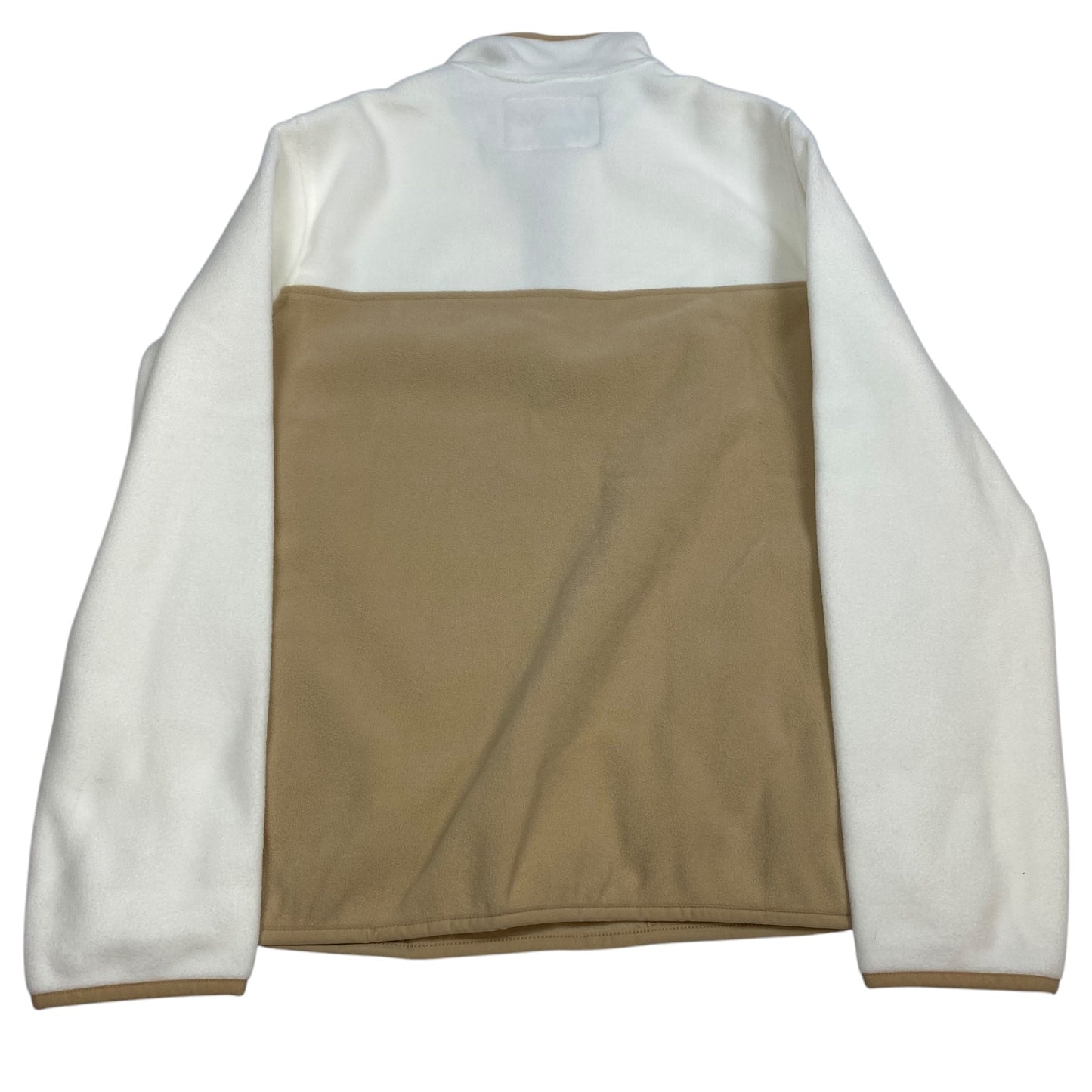 Sweatshirt Collar By Lands End In Cream, Size: M