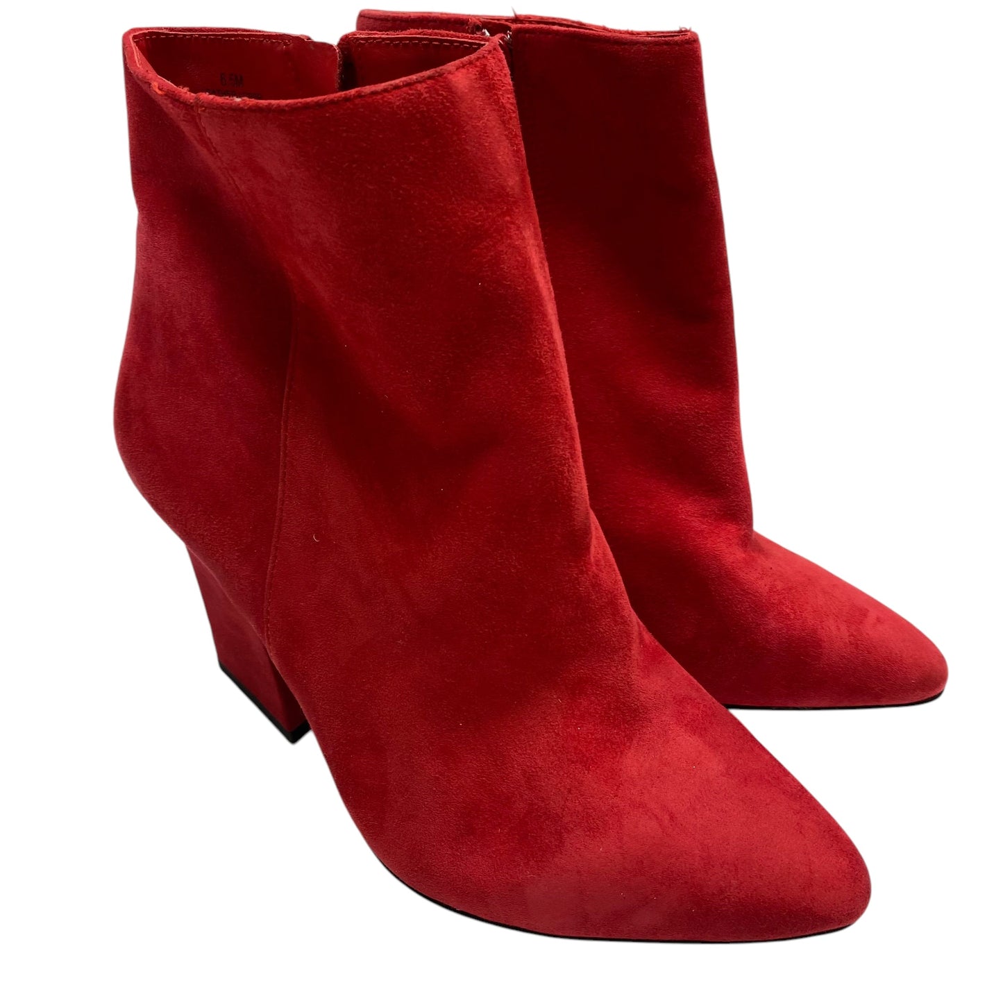 Boots Ankle Heels By Antonio Melani In Red, Size: 6.5