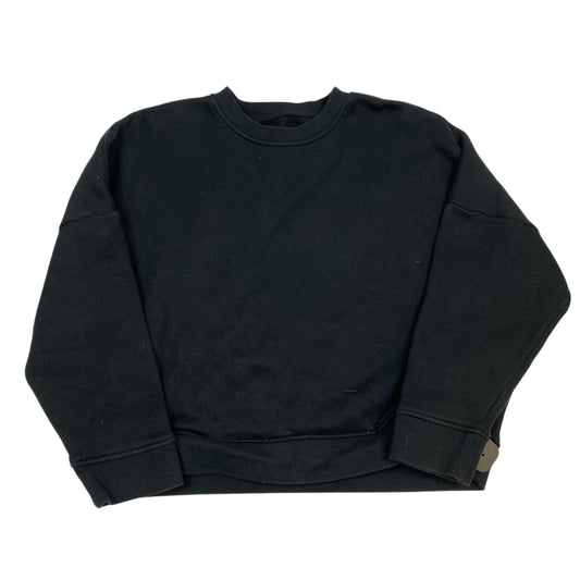 Sweatshirt Collar By Madewell In Black, Size: M