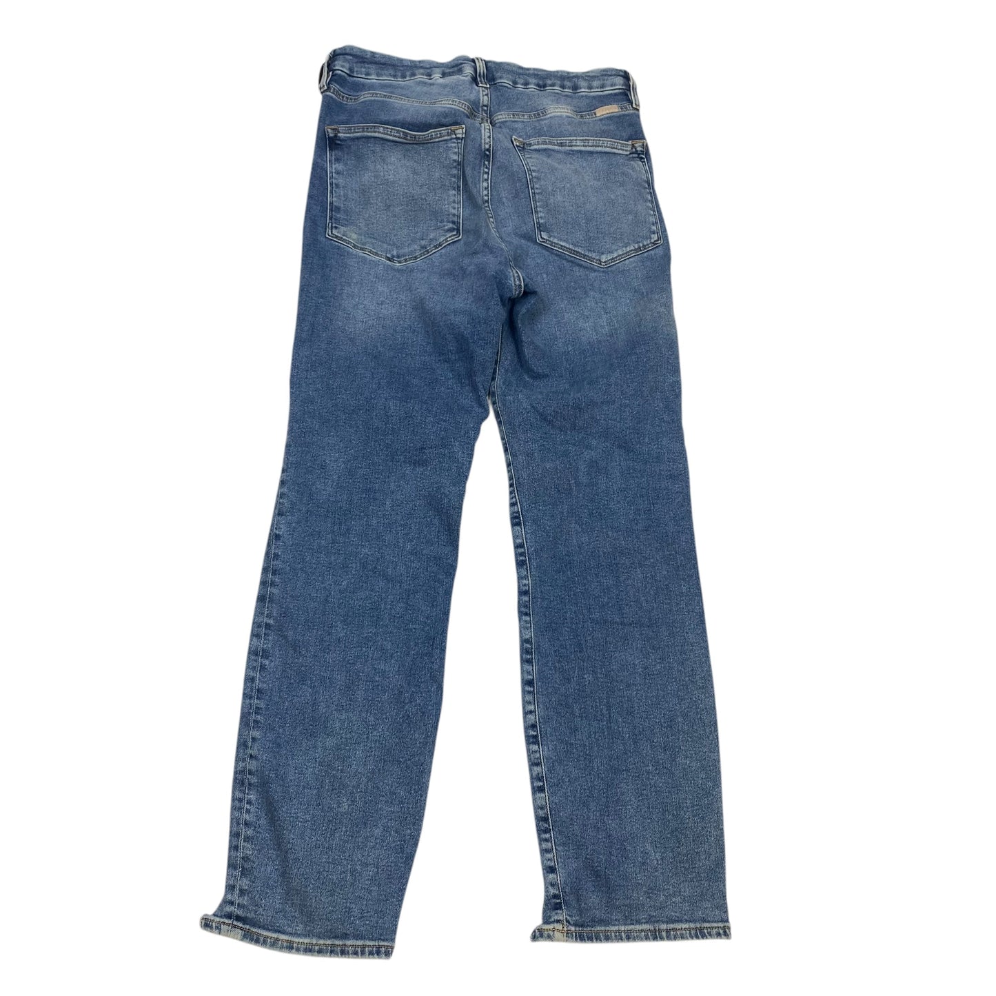 Jeans Straight By H&m In Blue Denim, Size: 8