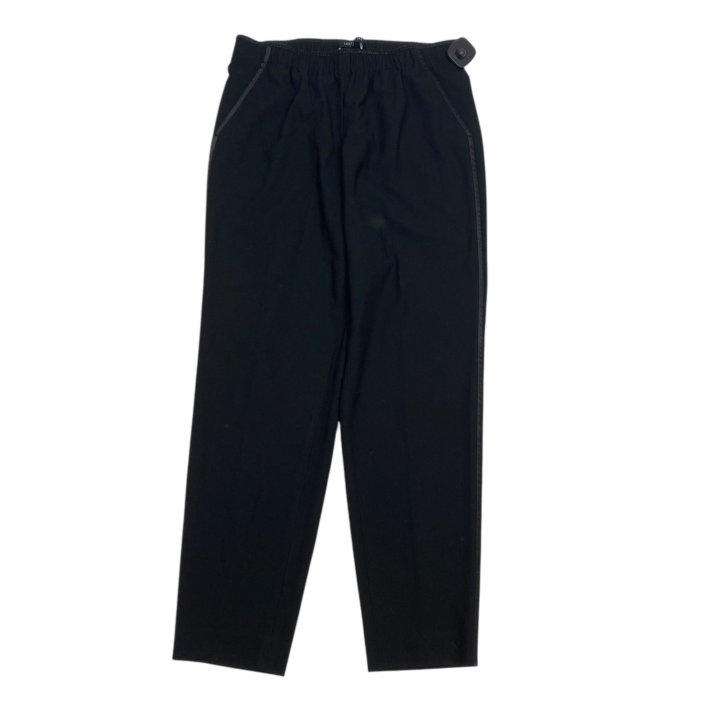 Pants Designer By Lafayette 148 In Black, Size: S