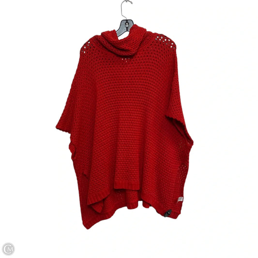 Sweater Short Sleeve By Crown And Ivy In Red, Size: Osfm