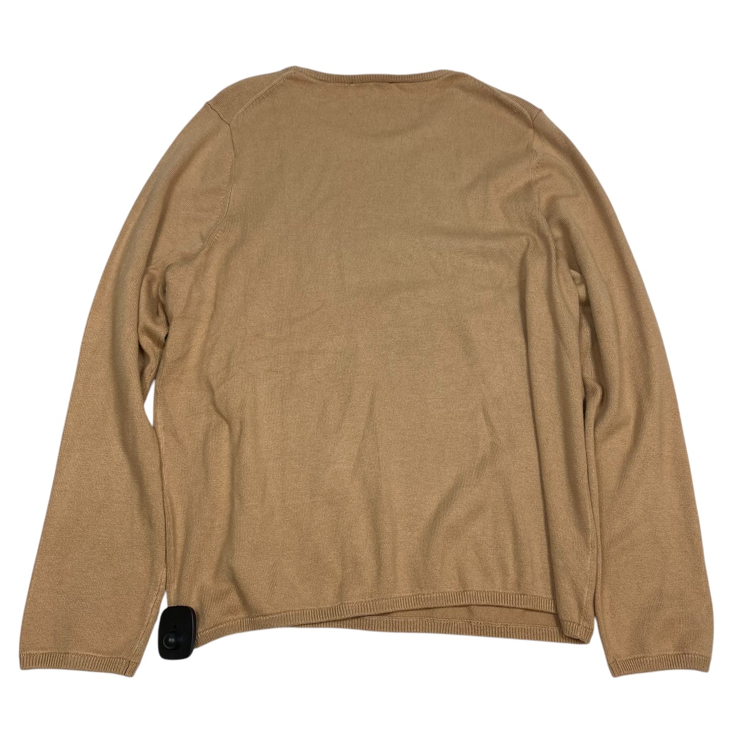 Sweater By Ann Taylor In Tan, Size: Xl