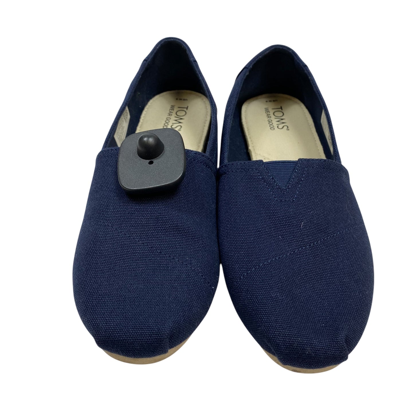 Shoes Flats By Toms In Blue, Size: 9