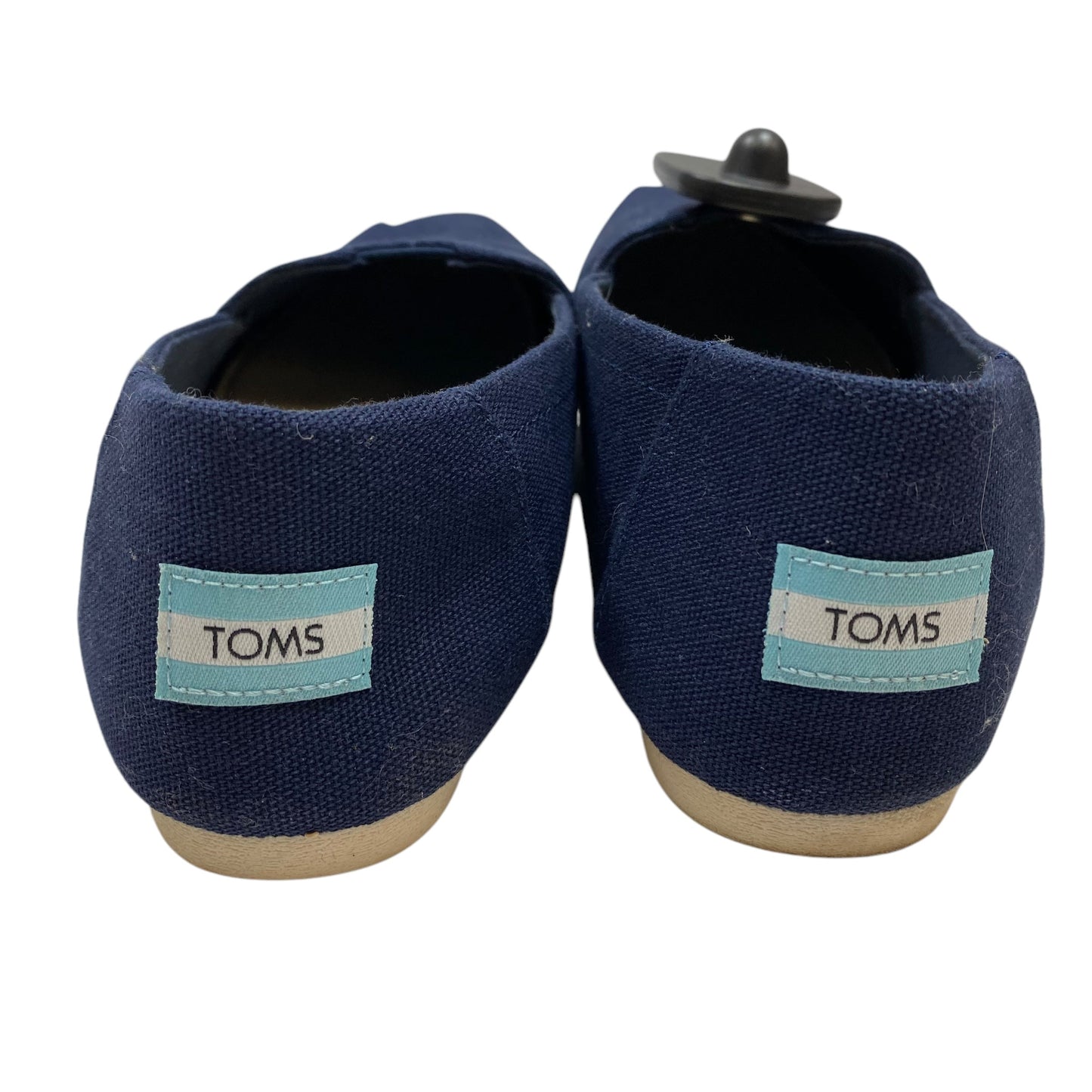 Shoes Flats By Toms In Blue, Size: 9