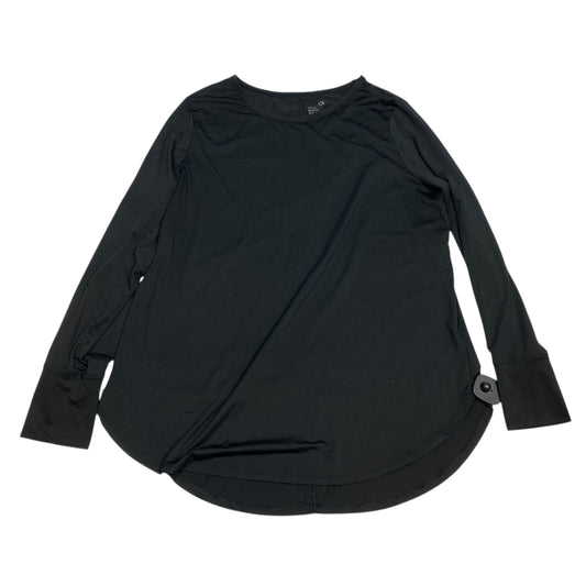 Athletic Top Long Sleeve Crewneck By Gapfit In Black, Size: Xl