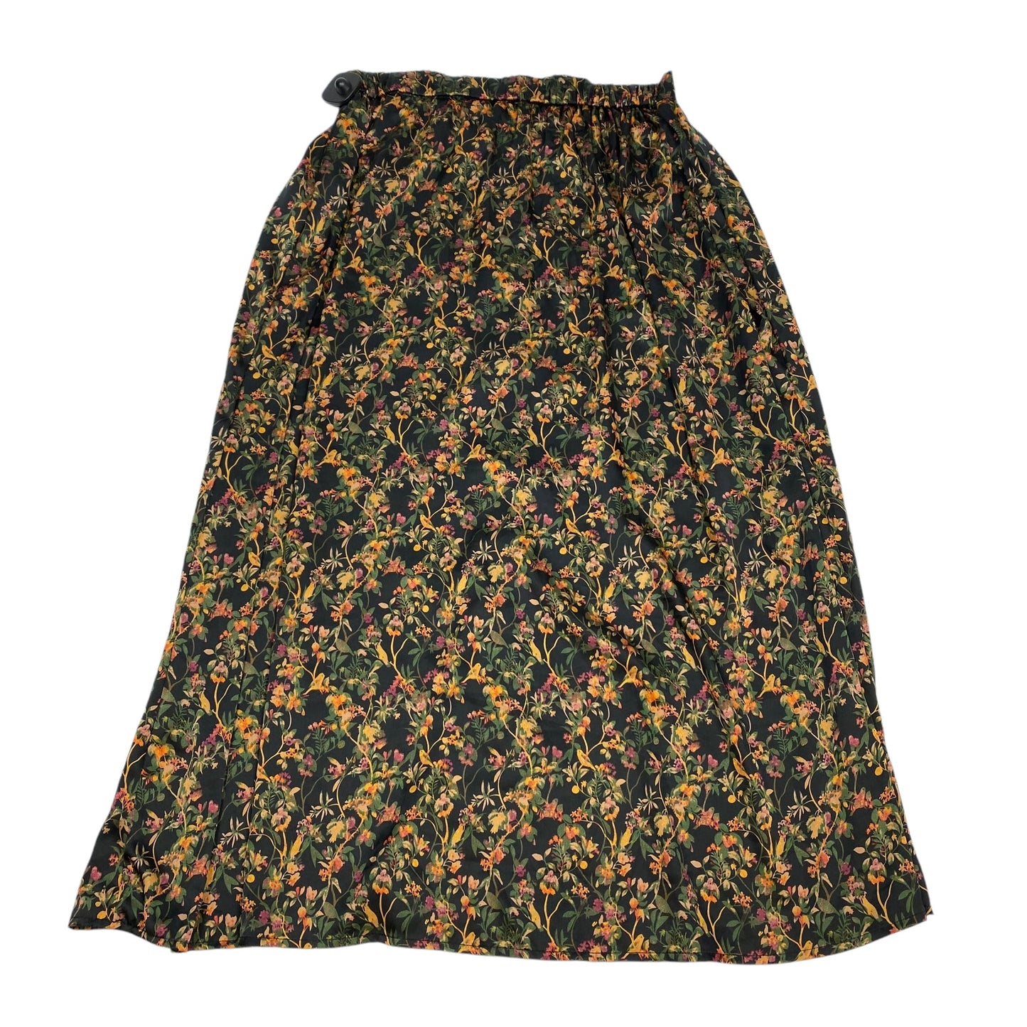 Skirt Maxi By Shein In Black & Green, Size: L